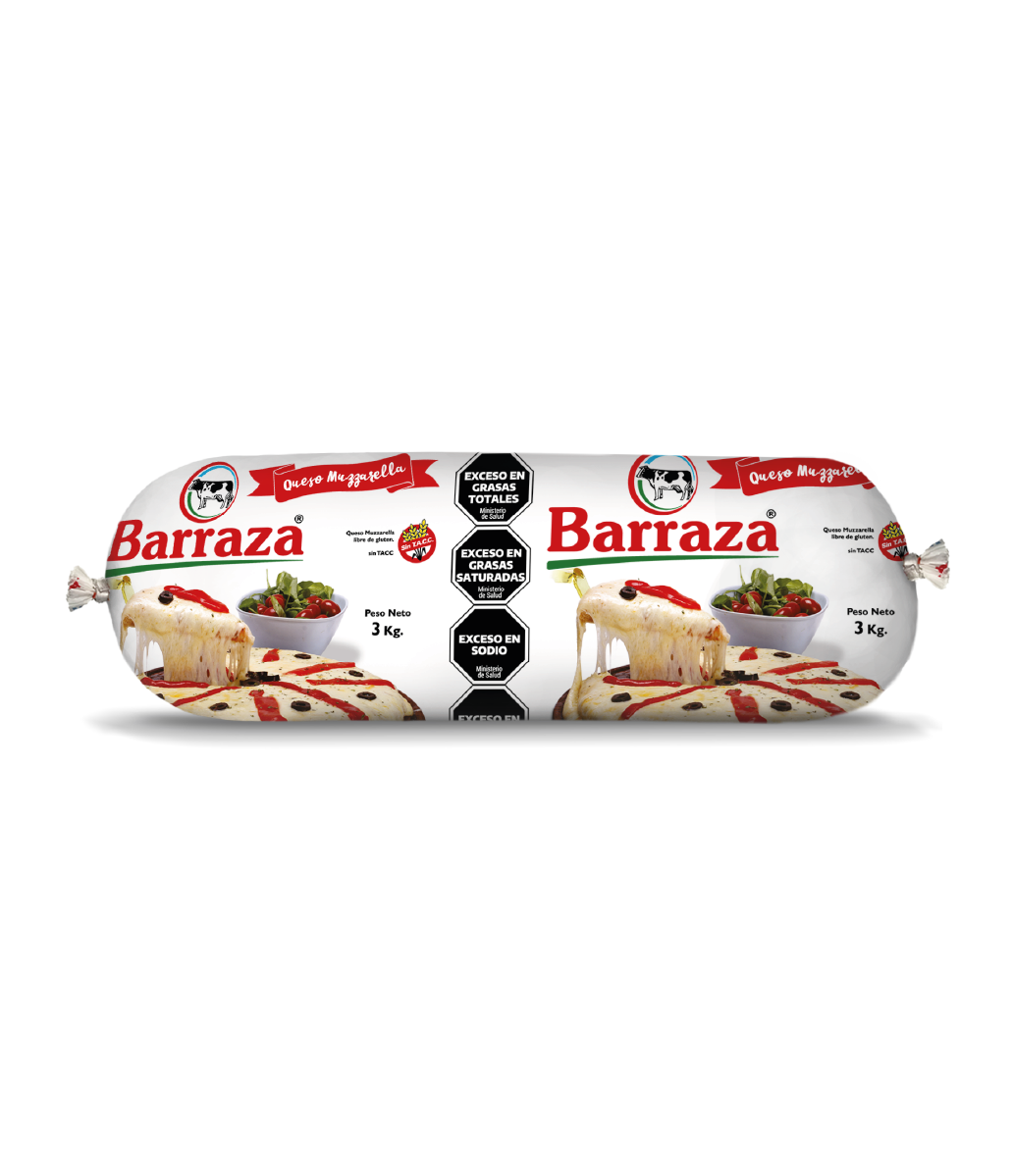 Muzzarella Cilindro "Barraza"