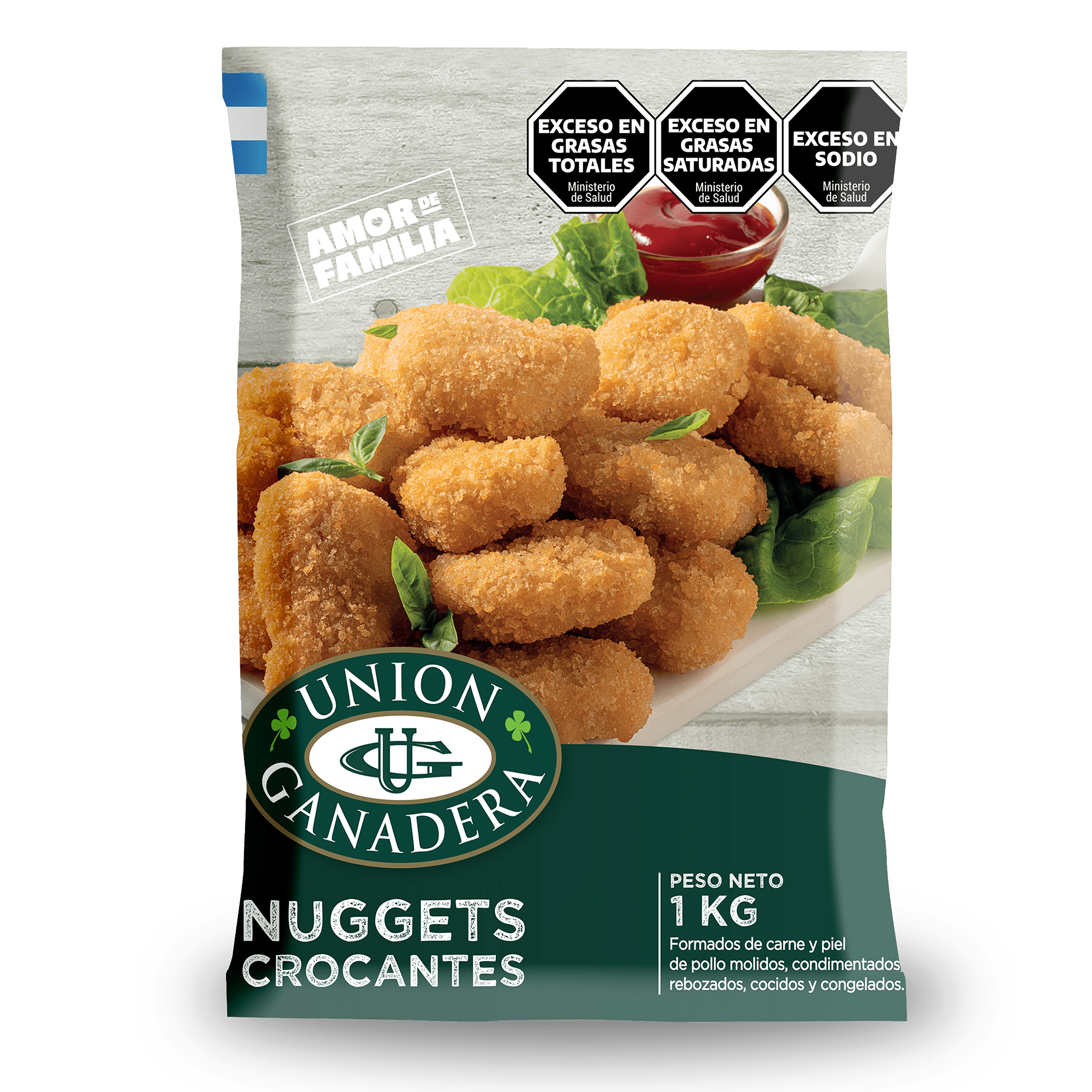 Congelados Nuggets Crocantes "Union Ganadera" x 1Kg