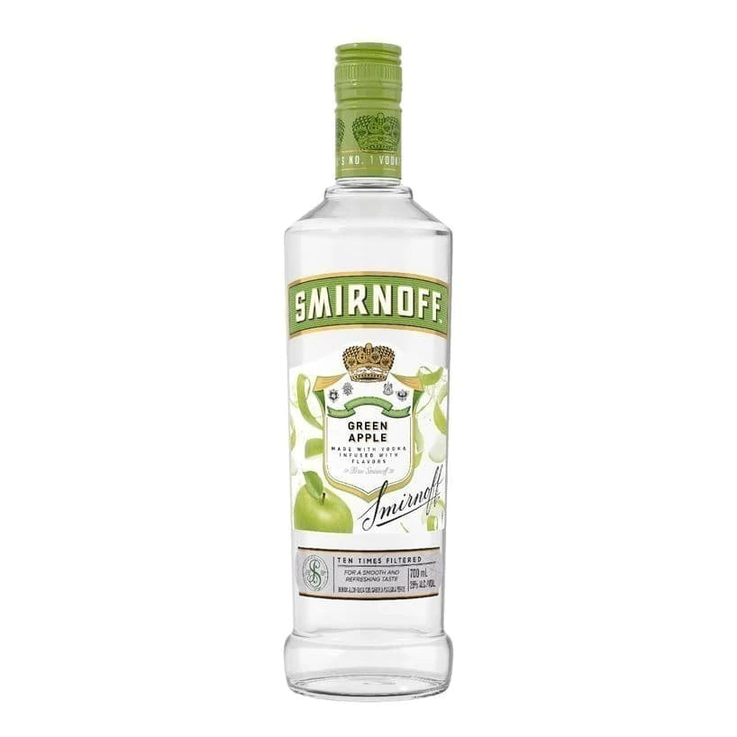 Bebida Vodka Sabor Green Apple "Smirnoff" x 700 mL