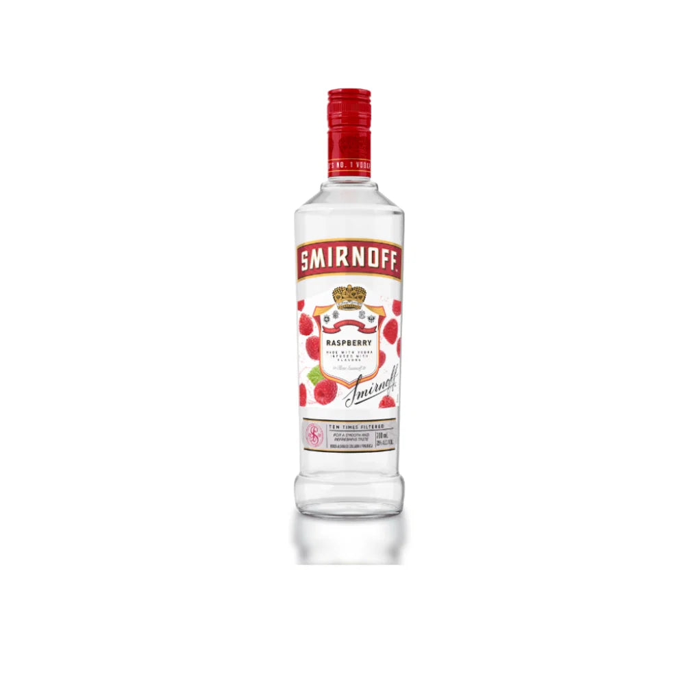 Bebida Vodka Sabor Raspberry "Smirnoff" x 700 mL