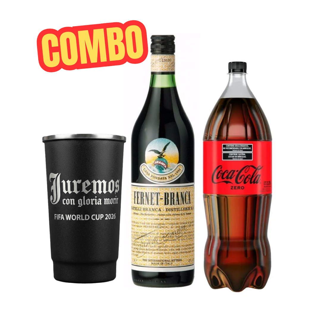 COMBO VASO FERNETERO